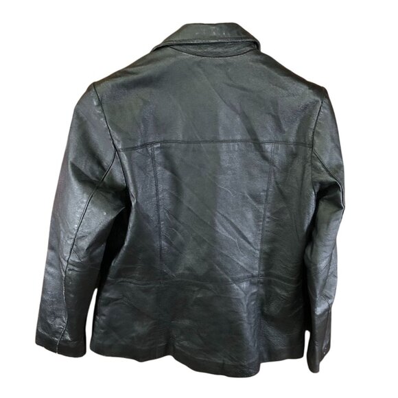 Chaser Black Leather Blazer - Picture 2 of 16